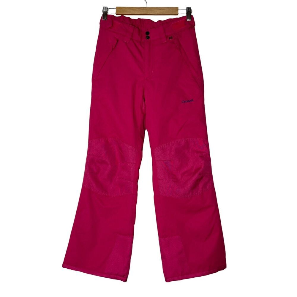 Zermatt Pants Youth Girls Large Technical Ski Snow Pink Fuchsia Outdoor‎